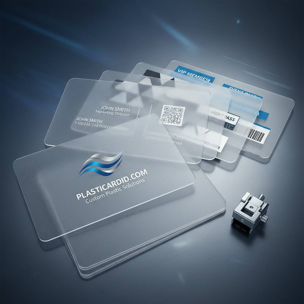 Clear Plastic Business Cards