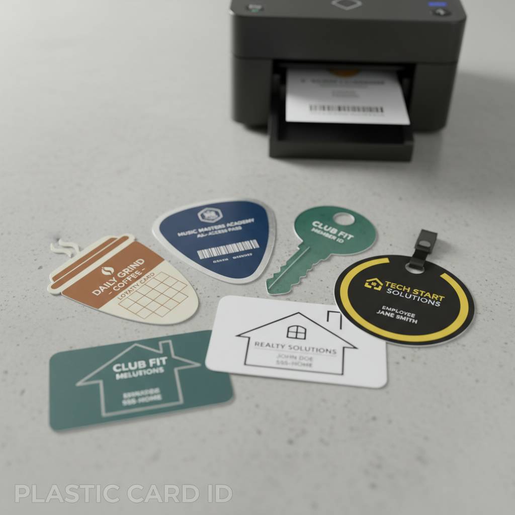 Custom-Shaped Plastic Cards