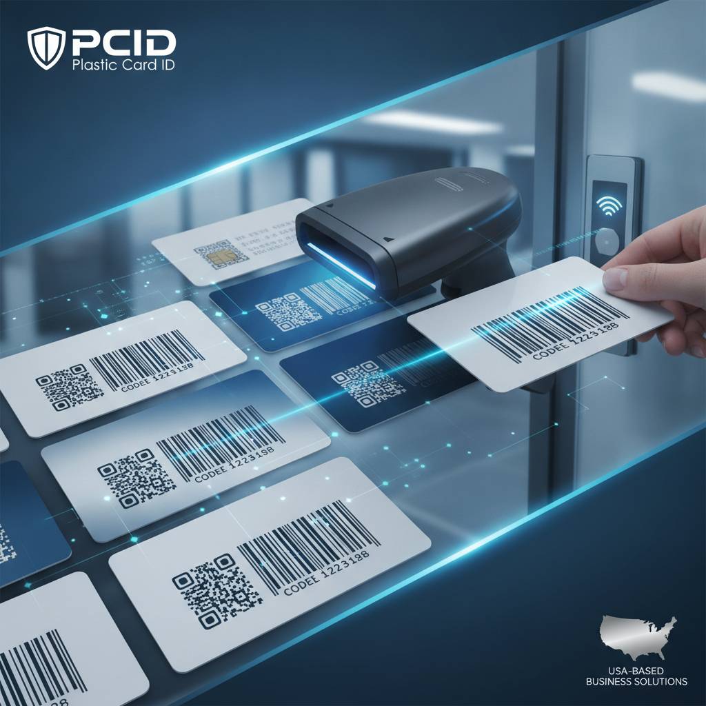 Advanced Security and Access Control with Barcode Plastic Cards