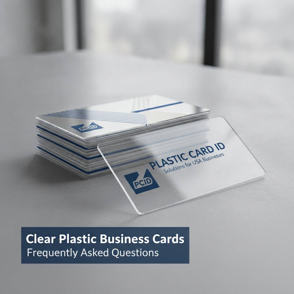 Frequently Asked Questions About Clear Plastic Business Cards