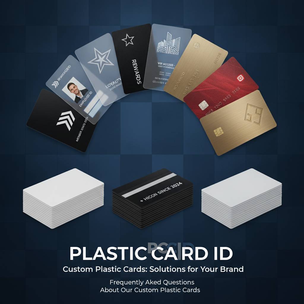 Frequently Asked Questions About Our Custom Plastic Cards