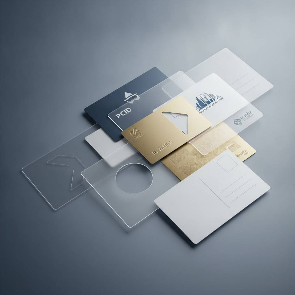 Specialty Cards: Clear, Custom Shapes, and Luxury Metal