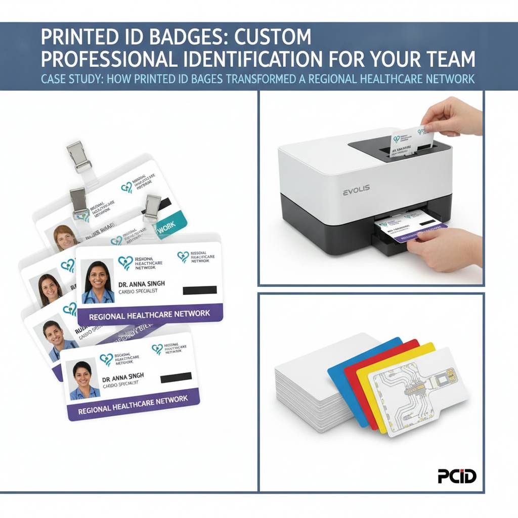 Case Study: How Printed ID Badges Transformed a Regional Healthcare Network