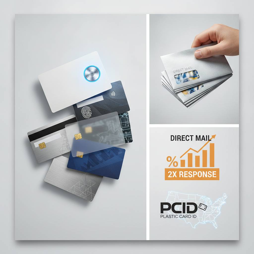 Direct Mail Plastic Cards: Double the Response Rates