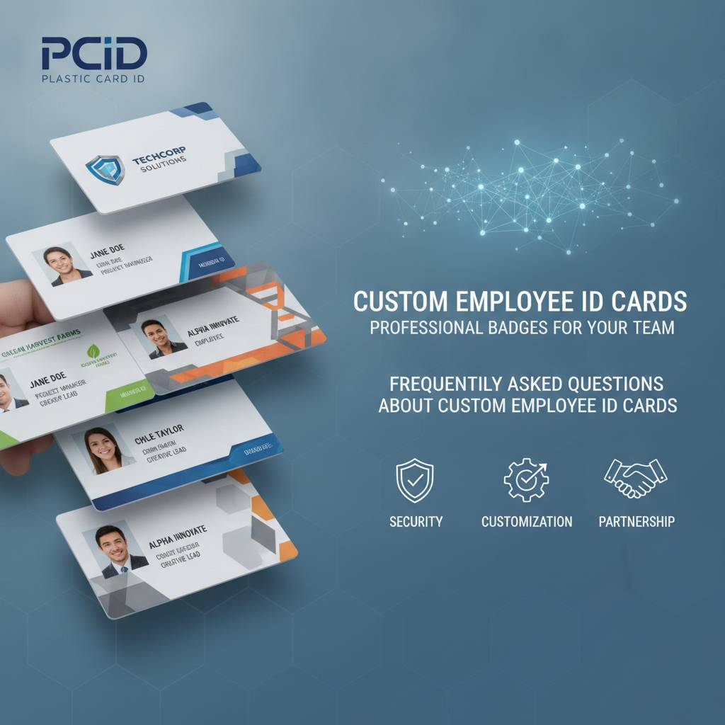 Frequently Asked Questions About Custom Employee ID Cards