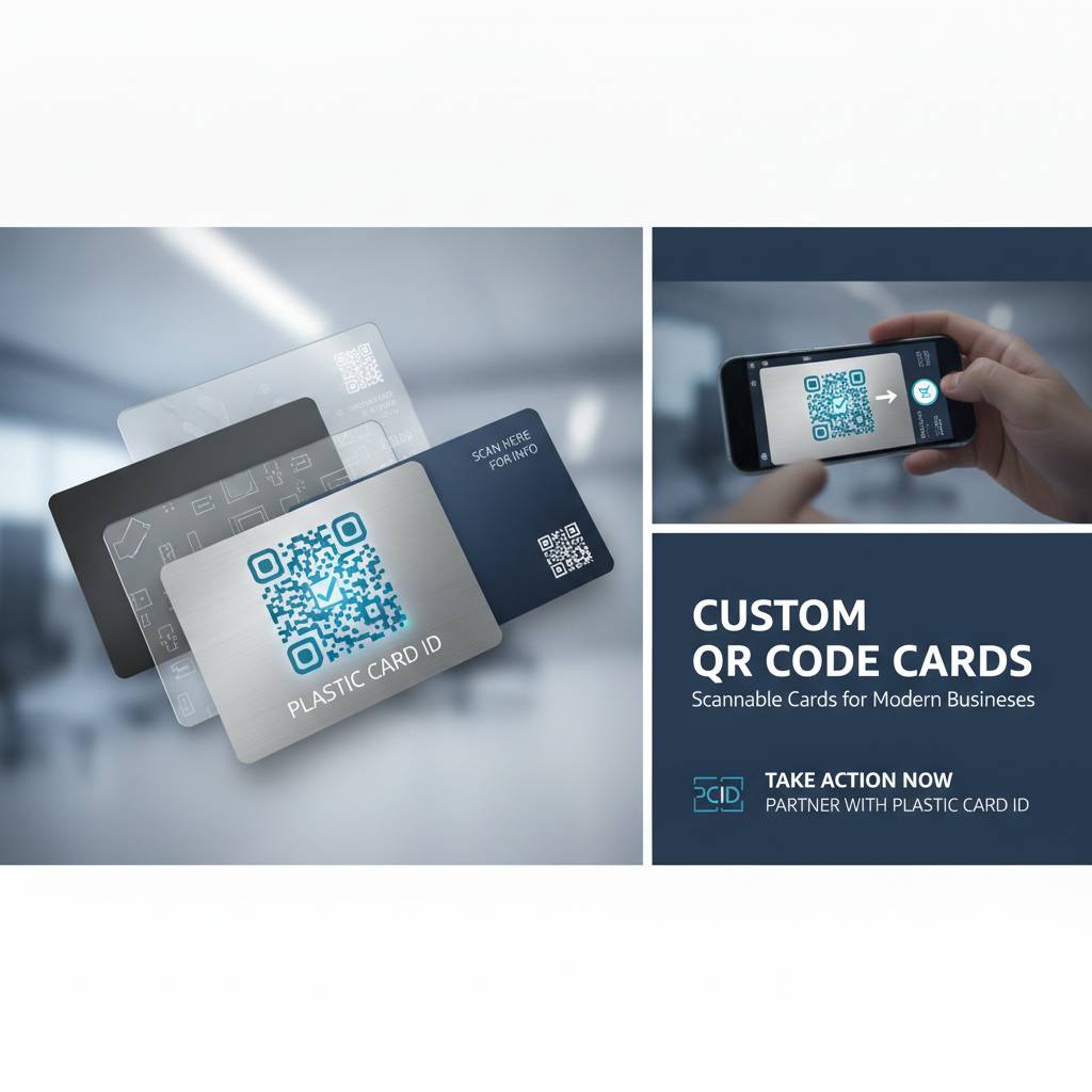 Take Action Now: Partner With Plastic Card ID for Custom QR Code Cards