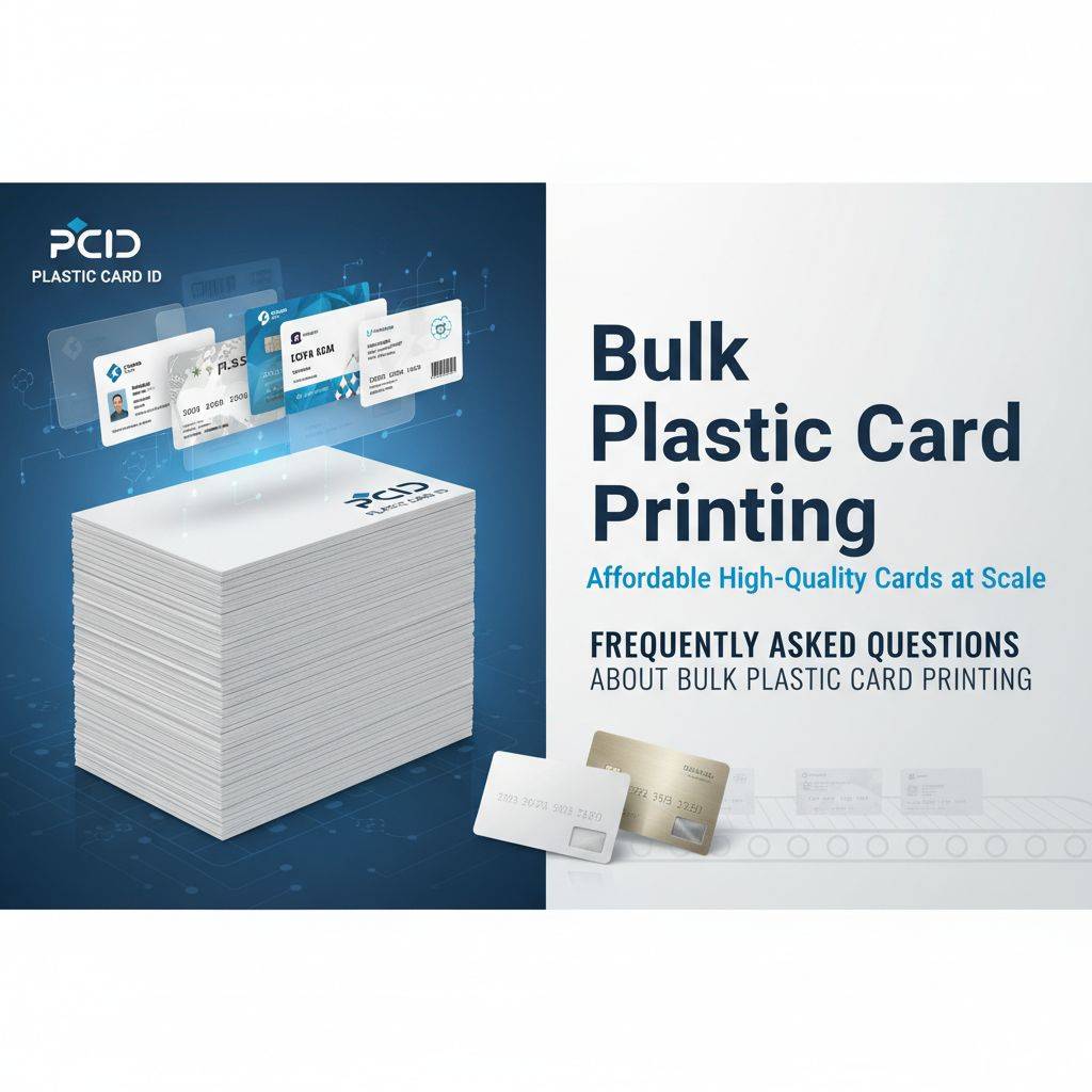 Frequently Asked Questions About Bulk Plastic Card Printing